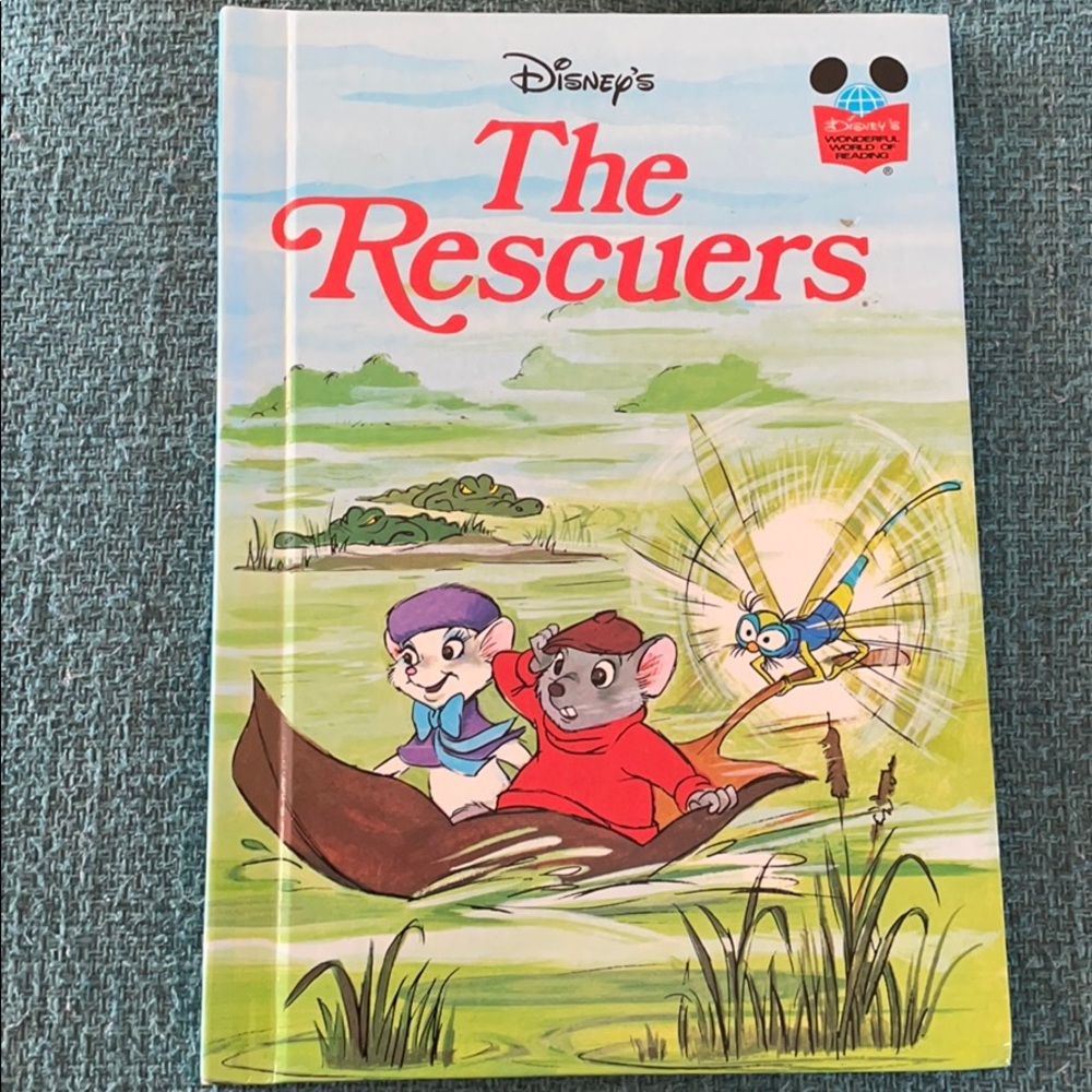 Disney The Rescuers Hardcover Book